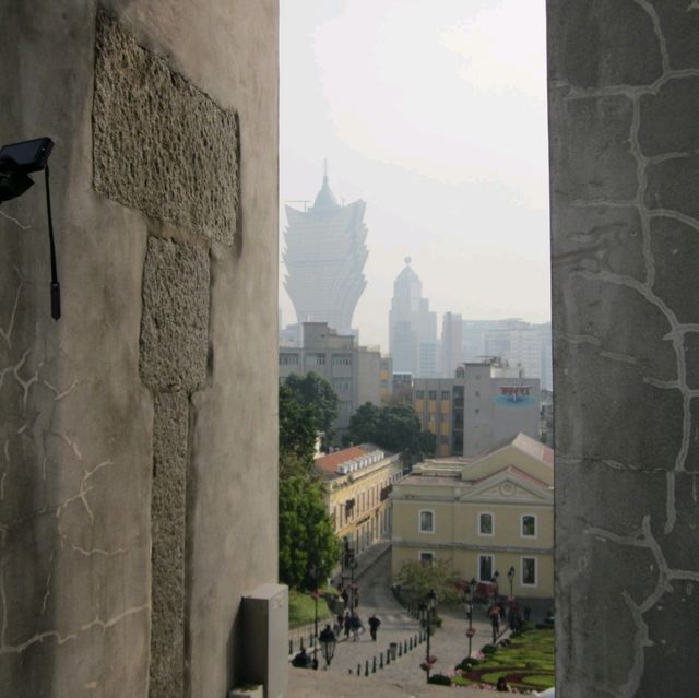 Ruins of St Paul's in Macau 