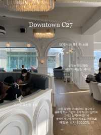 노을이 예쁜 카페에서 인생샷 📸 “downtown c27”