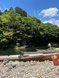 河上泛舟🚣‍♀️體驗‼️鬼怒川遊覽船❤️40分鐘河上旅程🥰