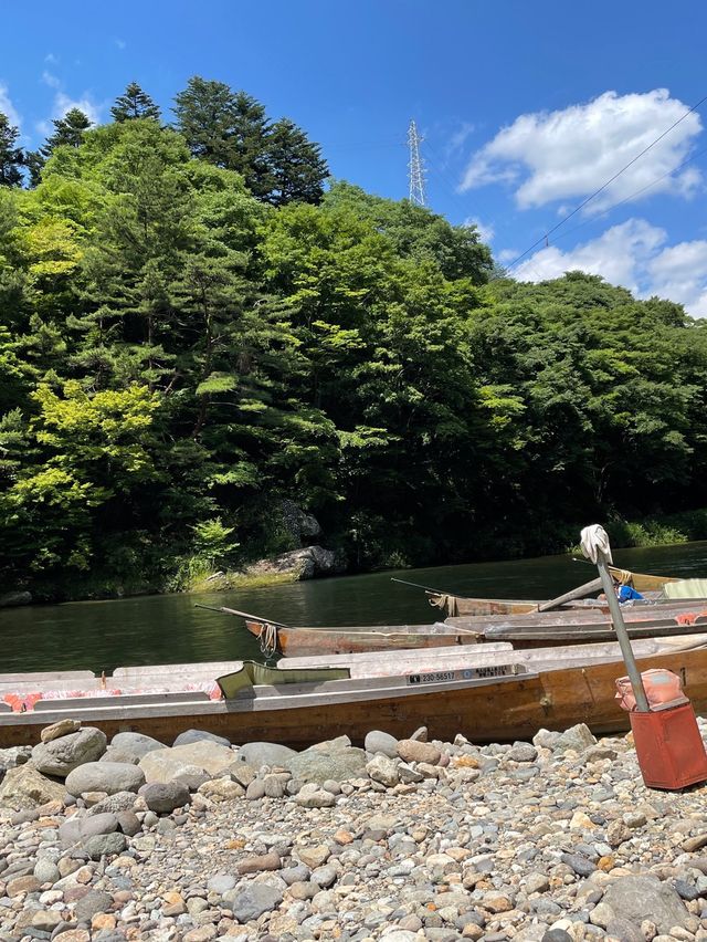 河上泛舟🚣‍♀️體驗‼️鬼怒川遊覽船❤️40分鐘河上旅程🥰