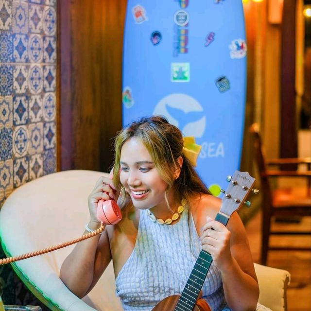 ลากแฟนไปคาเฟ่ริมทะเล วิวพระอาทิตย์​ตกสวยๆพัทยา