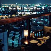 Scarlett Wine Bar & Restaurant : Rooftop วิวสวย
