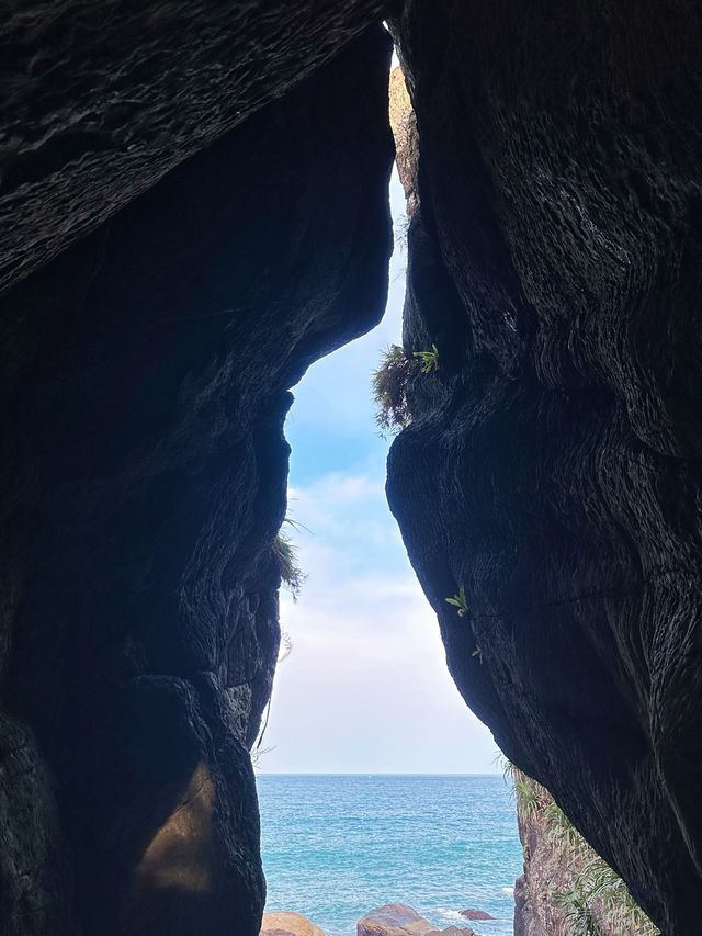 《宜蘭》一線天秘境 礁岩海景步道-北關海潮公園