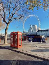 My fave spot to watch the London Eye! 🇬🇧 