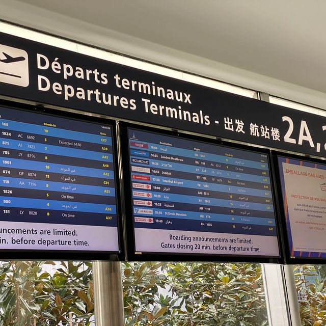 From Mercure Hotel to the CDG Airport by Grab