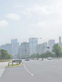 東京駅から徒歩数分皇居周り