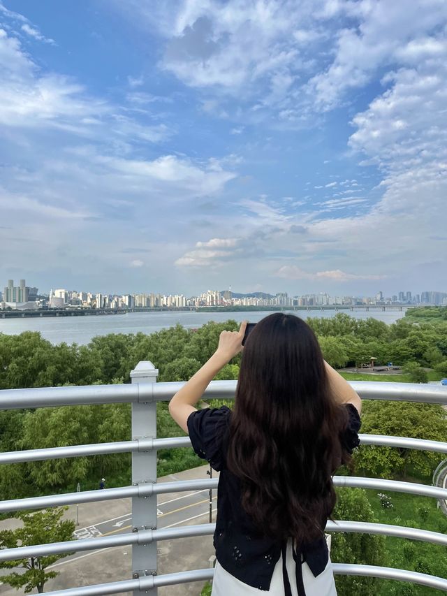 서울에서 여유로움을 느낄 수 있는 양화한강공원🚲🖤