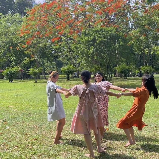 A Refreshing Time at Lumphini Park 💚🥰