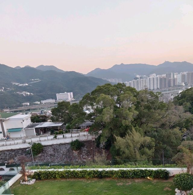 八仙嶺和大帽山 , 浮圖夕照！風景絕佳！