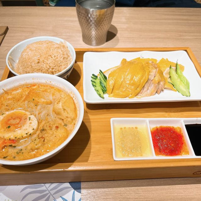 一個套餐試晒海南雞同喇沙 @ 蒲羅