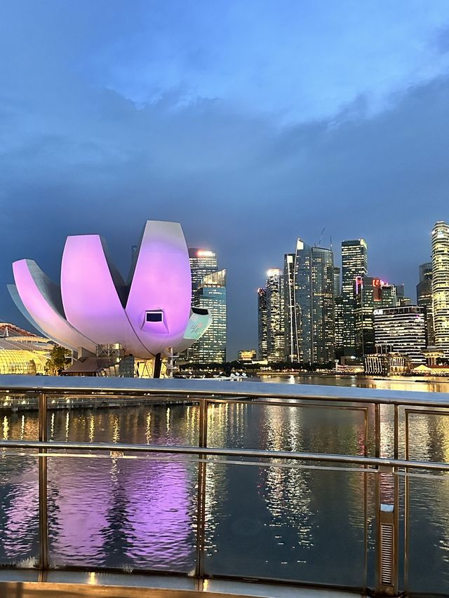 Singapore after sunset