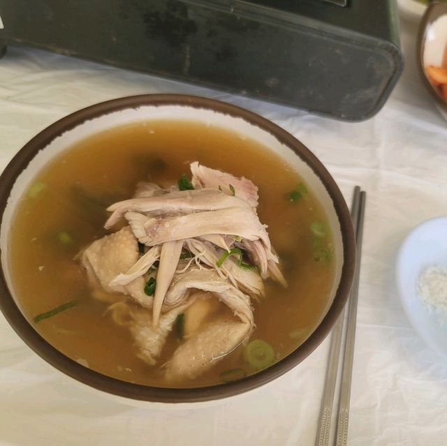 두근두근여름휴가 시원한 계곡물에 발을 담구고 백숙을 먹을 수 있는 곳 노목산장가든
