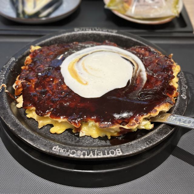 【大阪・関西空港】プライオリティパスOK！老舗のお好み焼き店「ぼてぢゅう 1946 関西国際空港店」