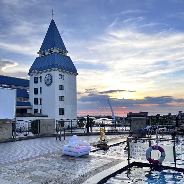 淡水之美-福容大飯店🌊🏨🌅