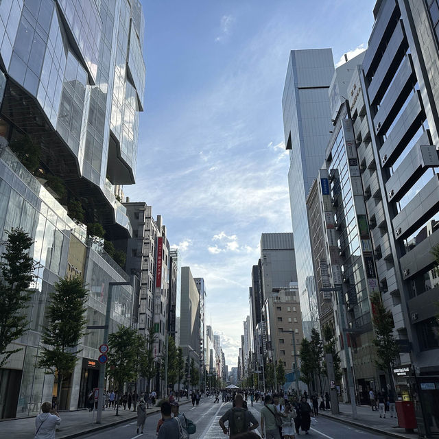 도쿄 쇼핑 거리, 긴자거리🇯🇵