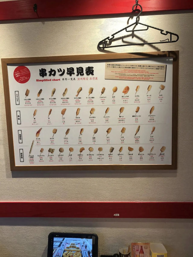 ร้านของทอดเสียบไม้อร่อย โดทงโบริ Tokuhara Kosan