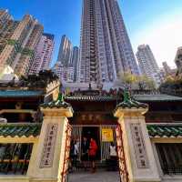 Man Mo Temple  ฮ่องกง