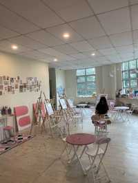 Unleash your inner artist in this pink heaven
