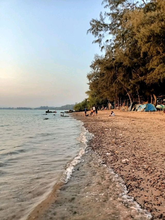 ทะเลสวย น้ำใส @เทียนทะเล สัตหีบ