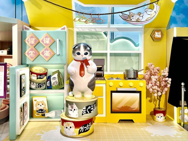 【尖沙咀】The ONE x Mofusand 貓福開運部屋🐱