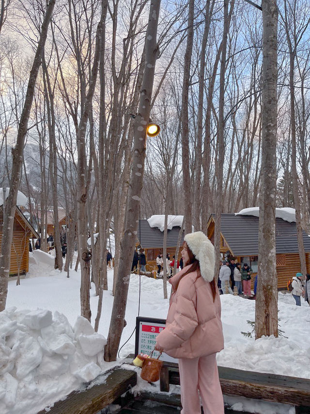 홋카이도 속 동화마을에 들어온듯한 관광스팟💛