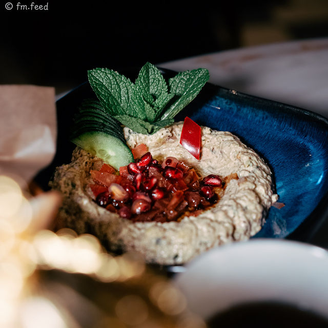 A Lebanese restaurant with grass dance performances