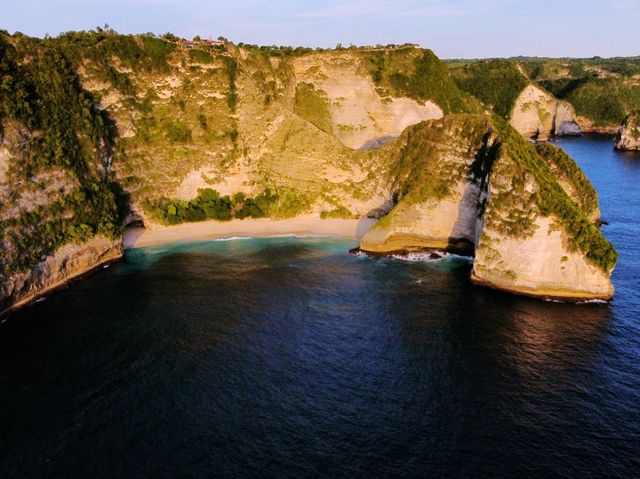 The Famous "Dragon" Beach on Nusa Penida