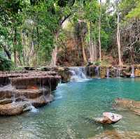 น้ำตกห้วยแม่ขมิ้น[สวรรค์ของน้ำตก]  - กาญจนบุรี