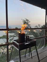 岡山　超絶景✨オーシャンビューのグランピング🏕️