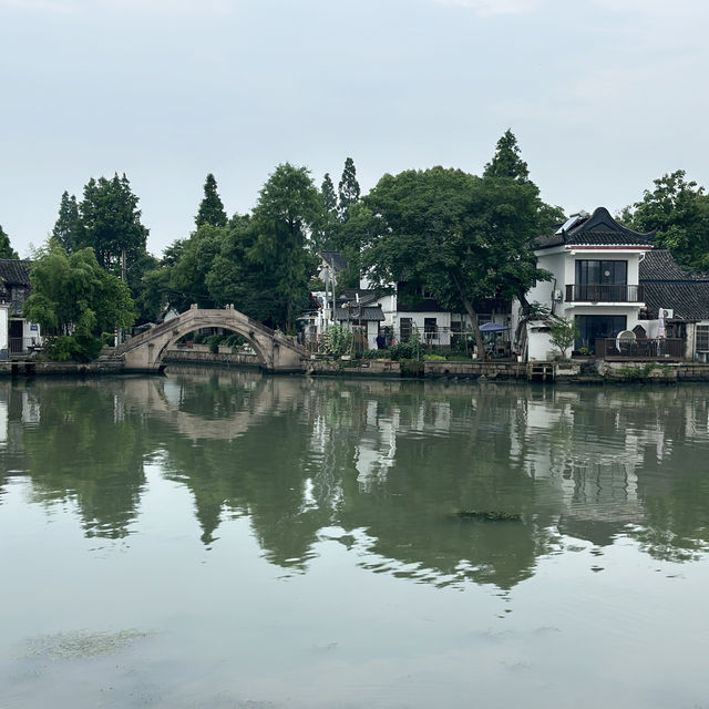 Wandered into Zhujiajiao ancient town 🛶