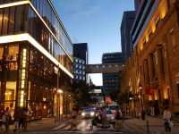 A visit to Kobe Harbourland at night