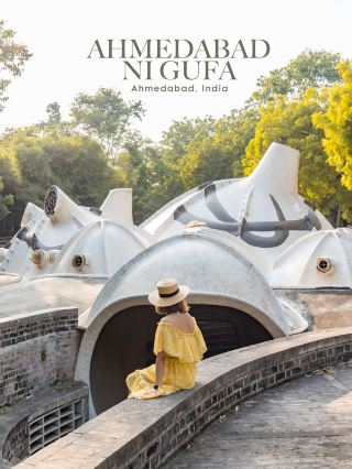 Amdavad Ni Gufa, a cave-like art gallery, a super chic IG corner