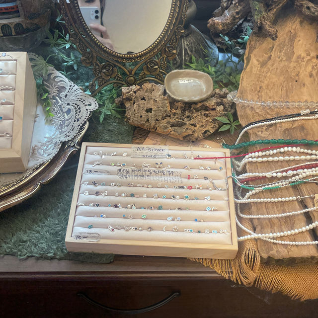 絶対人と被らないアクセサリーが手に入るお店"오묘숲"💍✨