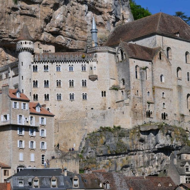A town full of medival castles