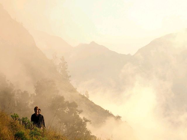 Hiking in Mount Rinjani 