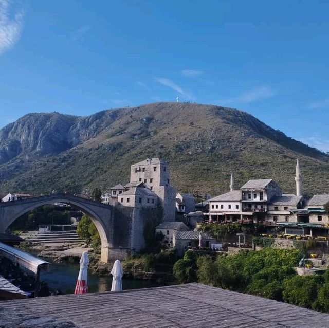 Mostar old town is really beautiful and peaceful 