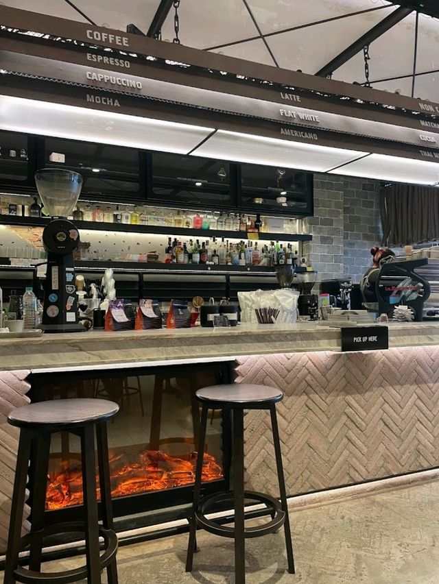 Lovely cafe with big portions