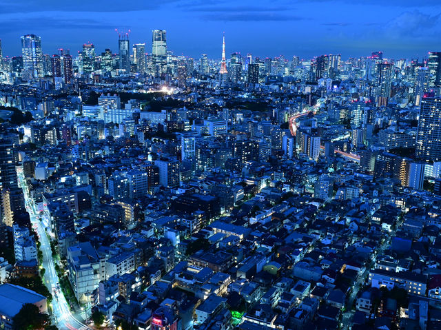 東京必去！超美免費入場的惠比壽花園廣場大樓38樓觀景台