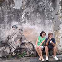  Street Art in Penang แว๊นมอไซ เสพงานศิลป์ 