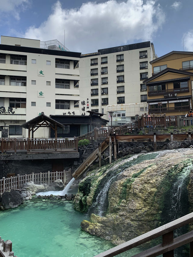 ⛩️ 일본 최고의 온천, 쿠사츠 온천에서 하루 완벽히 힐링하기! ✨