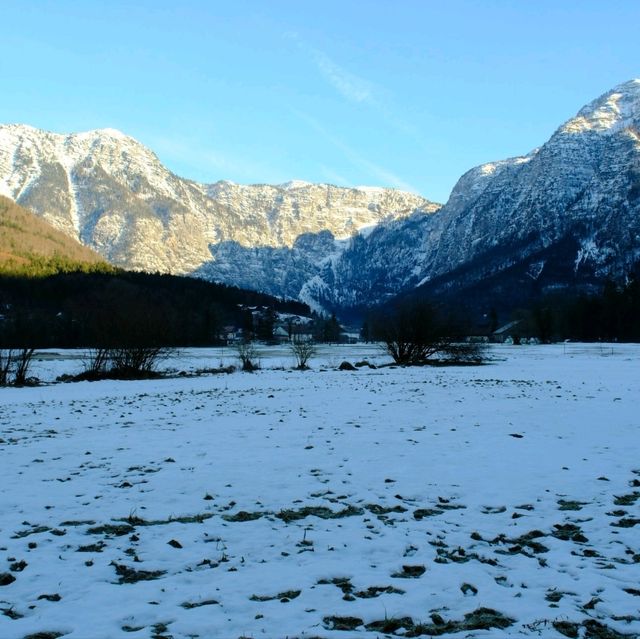 🇦🇹奧地利🇦🇹 Obertraun與哈修塔特有相同的風景的小鎮