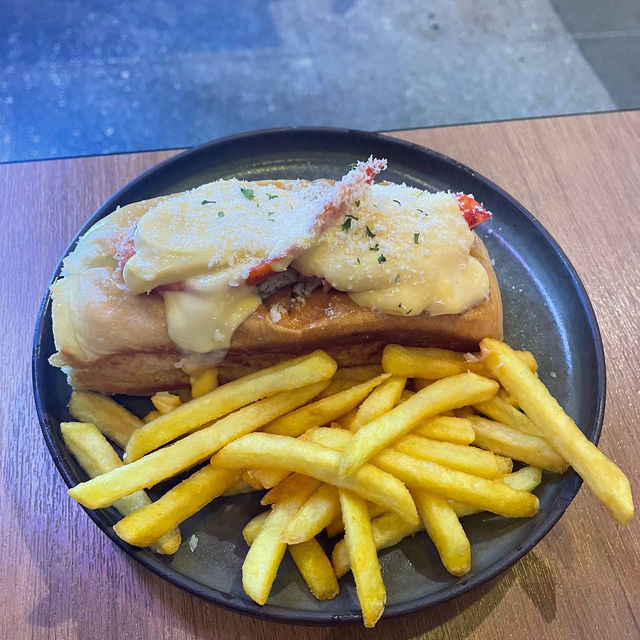 Chunky lobster at orchard 