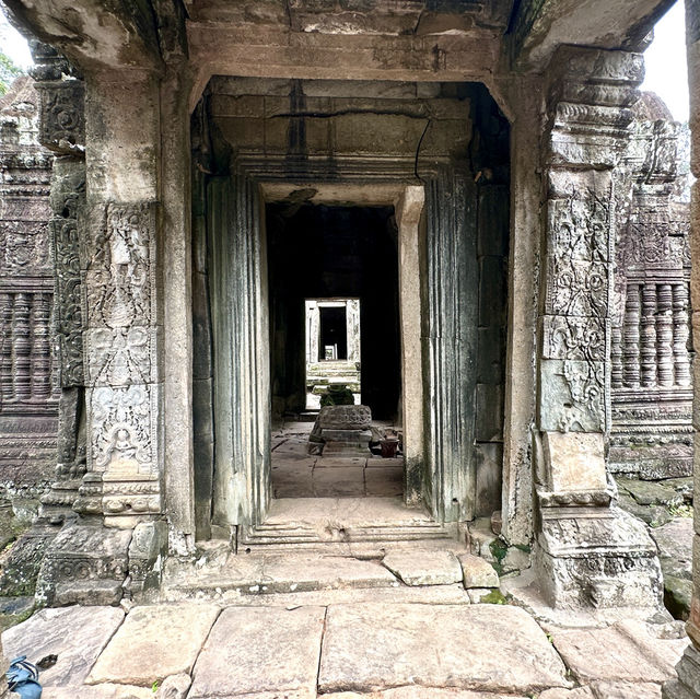 【カンボジア/シェムリアップ】静かな佇まいが魅力のシェムリアップのバンテアイ・クデイ寺院