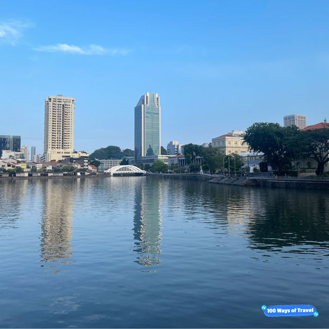 Sunrise Serenity: Marina Bay Sands Morning Stroll