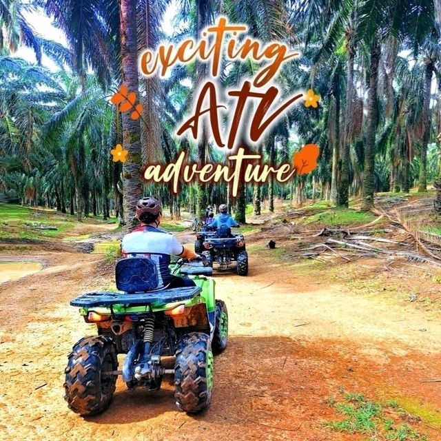 The ATV rides, an exciting and adventurous experience!