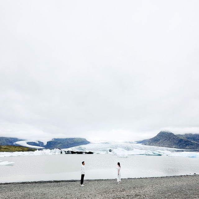 冰島景點🇮🇸人生要看一次冰川🩵