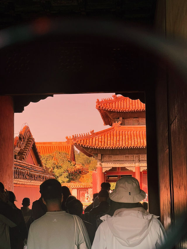 Forbidden City's beauty in autumn