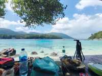 Snorkeling on rubiah island