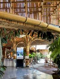 ร้านอาหารและคาเฟ่บรรยากาศร่มรื่นธีมไม้ไผ่