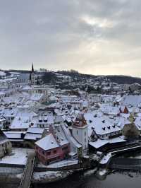 潔白的庫倫洛夫Český Krumlov